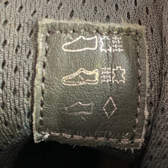 PRADA SPORT Size 10.5 America's Cup Silver Leather Nylon Mesh Ankle Sneakers - Picture 10 of 11